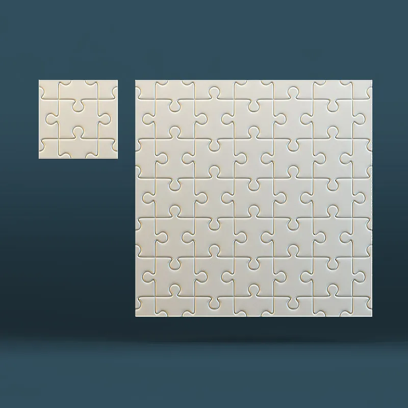 Пазл большой 3д панели